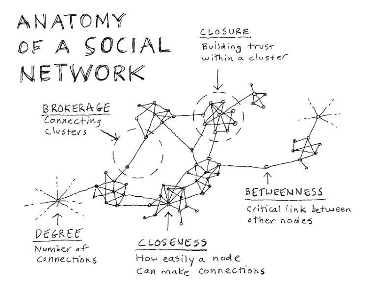 Anatomy of a social network (Gray, 2012)